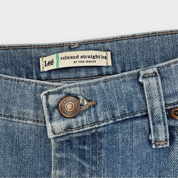 Lee Jeans Vintage High Waist Relaxed Leg Women’s Size 8 - Picture 3 of 6